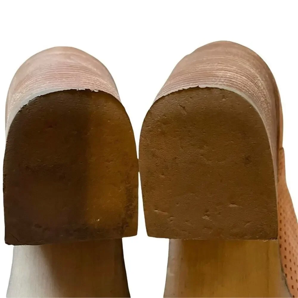 Steve Madden Tala‎ Heeled Perforated Leather Booties Size 8.5